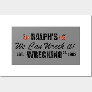 Ralph's Wrecking Co. Posters and Art